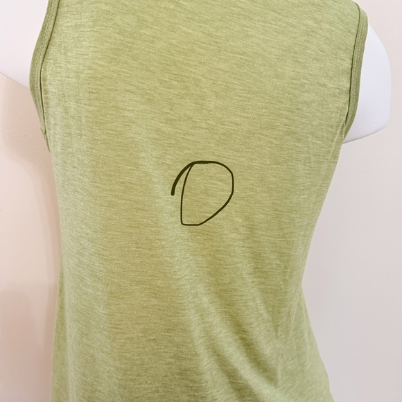 Minimalist Naturecore festival summer concert muscle tank tops wildflower sage - Picture 7 of 7